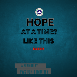 Hope At A Time Like This
